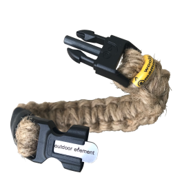 Woolly Mammoth Survival Jute Bracelet (size: LG)