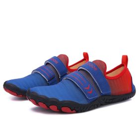 Fitness Yoga Outdoor Large Size Hiking Shoes (Option: A05 Sapphire blue-38)