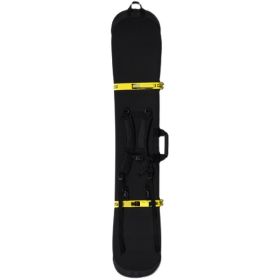 Dumpling Skin Snowboard Bag Protective Cover (Option: Black Yellow Ribbon-Single with Two shoulder-150CM to 159CM)