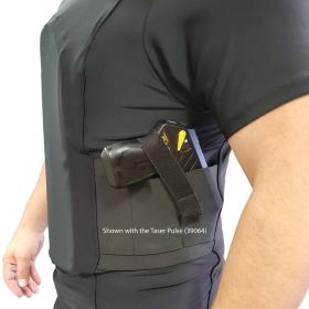 Safe-T-Shirt (Ballistic Plate Carrier w/Holster) (size: X-Large)