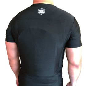 Safe-T-Shirt (Ballistic Plate Carrier w/Holster) (size: 2X-Large)