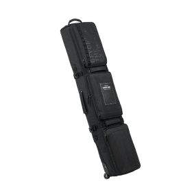 Single And Double Snowboard Snowboard Storage Bag With Wheel Large Capacity (Option: Meteorite-Veneer-158x32cm)